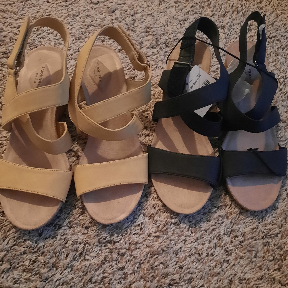 Jcp St John's Bay Wedges size 9W
